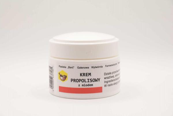 Krem propolisowy z miodem 50ml